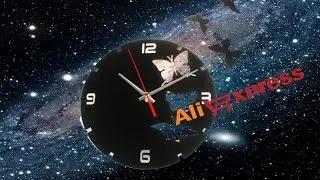 Настенные часы с aliexpress