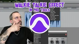 Create A Walkie Talkie Effect In Pro Tools