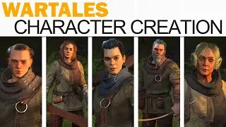Wartales Character Creation (All Classes, Male & Female, Full Customization Options, Ponies, More!)