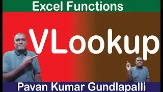 Vlookup in Excel || One minute Video || Excel Functions || Excel Basics