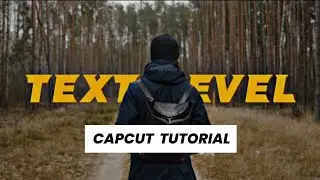 CAPCUT VIDEO EDITING TUTORIAL|| HOW TO ADD TEXT BEHIND OBJECT 🔥