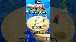 The Weirdest Perfect Score in Mario Party? #marioparty #mario #gaming #nintendo