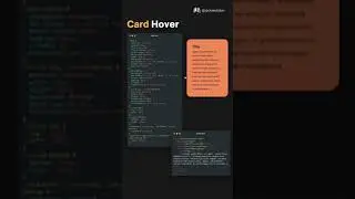 card hover animation with css | css card hover effects