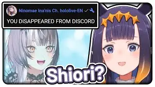 Ina is ready to WAH *Shiori disappears from Discord* 【Hololive EN】