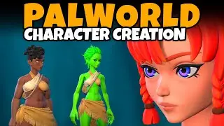 Palworld Full Character Creation - Female (Full Customization, All Options, Custom Characters, More)