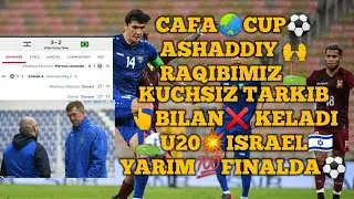 CAFA⛳CUP🌏U 17🇺🇿OSIYO💥CHEMPIONATI❌Yaxudiylar🇮🇱Yarim🙌Finalda⚽👎