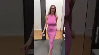 no bra day - new secretary at office 