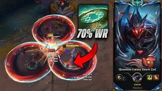 Rank 1 Zed Europe 70% Win Rate Solo Carry Build to Challenger
