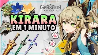 GUIA DA KIRARA EM 1 MINUTO (um pouco mais) - Kit Explicado, Builds, Atributos, Artefatos e Armas