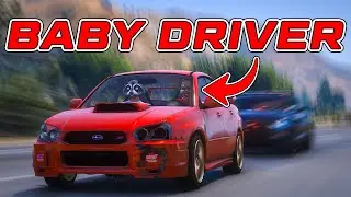 I Hired Baby Driver in GTA 5 RP (BEST Getaway Driver)