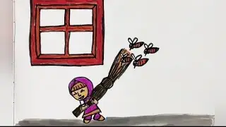 Masha and the bear | Masha Drawing#cartoon  #mashaandthebear #nickelodeon #viralvideo #easydrawing