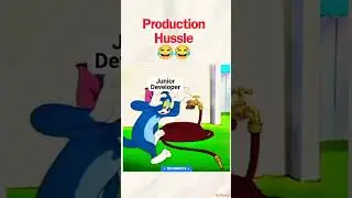 Production Hussle 😂😂 #software #engineer #corporate #viral #trending #comedy #viral #youtubeshorts
