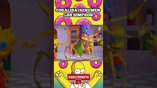 Coralisa Los Simpsons Version Coraline #simpsons  #coraline #shorfeed #shorts #viral #tendencias #24