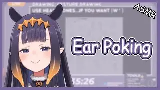 【Hololive】Ina - Ear Poking (ASMR)