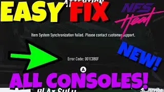 EASY! How To FIX Error Code 001C080F In Need For Speed Heat! & FIXED ERROR CODE 40010000 NFS HEAT!