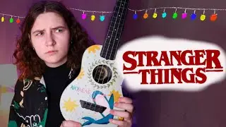 тема ОЧЕНЬ СТРАННЫЕ ДЕЛА (Stranger Things) разбор на укулеле \ Даша Кирпич