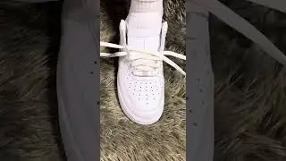 How To Lace Air Force 1🔥