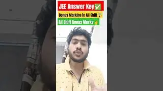 All Shift Bonus Marks in JEE Mains 2024 , JEE Mains Answer key 2024, Marks vs percentile in Jee 2024