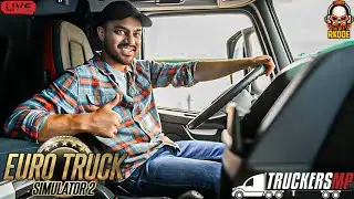 TRUCKERSMP LIVE | ETS2 LIVE | EURO TRUCK SIMULATOR 2 | LOGITECH G29 STEERING GAMEPLAY | RKODE GAMING