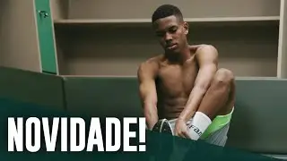 ESTÊVÃO É INTEGRADO AO ELENCO PROFISSIONAL DO PALMEIRAS
