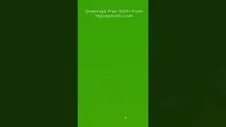 Fire Particles Green Screen