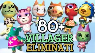 TUTTI i VILLAGER ELIMINATI | Animal Crossing