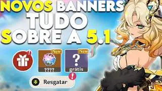 Tudo SOBRE a 5.1 Em 10 MINUTOS! XILONEN, Personagem GRÁTIS! Banners & RERUNS (Rumor) |Genshin impact
