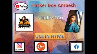 Code Tag Use in HTML
