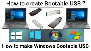 How to create Bootable Pendrive | Create Bootable USB from any ISO file