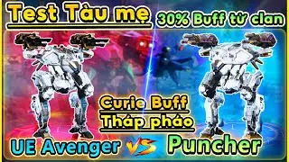 💥 Curie tháp pháo được Buff - Test tốc độ nạp tàu mẹ｜ War Robot