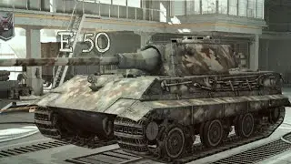 Wot blitz/E 50/ PvP 1v2