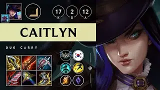 Caitlyn ADC vs Miss Fortune: Legendary - KR Challenger Patch 14.17