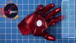 Costruisci il tuo Iron Man De Agostini - tutorial 3° uscita: il guanto destro
