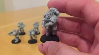 Legion Tactical Marine Squad: MKV Heresy Armour & Accesories by Forge World Model Review
