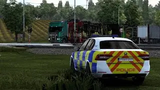 TruckersMP Game Moderator | Police Control at C-D road