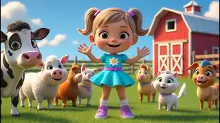Кто как говорит? 🐮🐔 Звуки животных на ферме | Мира на ферме