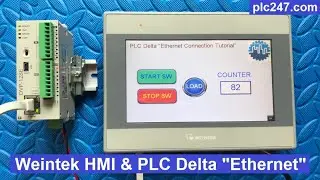 Weintek HMI & PLC Delta "Ethernet Communication" Tutorial