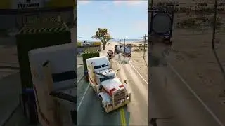 Realistic Highway Car Crashes #96