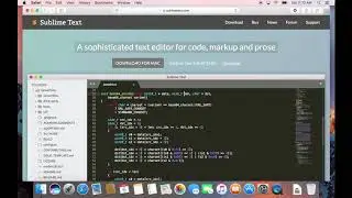 Learn HTML 5 and CSS 3 - How to Install Sublime Text on Mac
