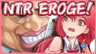 Miko Found A NTR Game On A Train 【 Hololive / Eng Sub 】