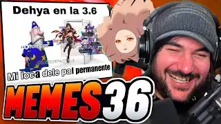 REACCIONANDO a los MEJORES MEMES de GENSHIN IMPACT #36