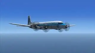 Landing the Douglas DC 6 at Rio Tom Jobim International Airport