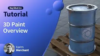 KeyShot Tutorial - 3D Paint Overview