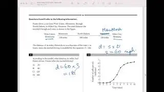March 2021 US SAT Math Calculator section (SOLVED)