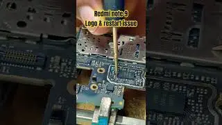 Redmi note 9 logo & restart issue 😱😱😱@MOBILEWORLDTEC