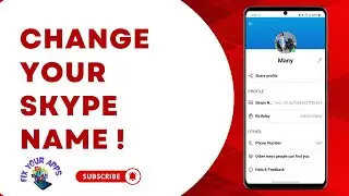 How to Change Your Skype Name