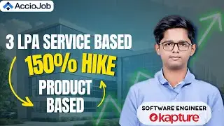 Got 150% Hike In Product Company | AccioJob reviews | AccioJob Placement review