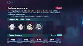 Interstice: Endless Maelstrom (20250) with Trial Characters | Honkai Impact 3