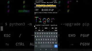 How to upgrade Python3-pip on Termux