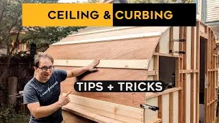 🔨 VINTAGE CAMPER PHOTO BOOTH BUILD 🔨 Installing Ceiling + Curbing